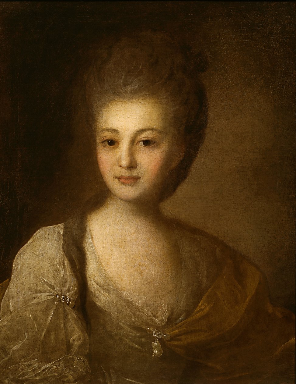 Portrait de A.P. Struiskaya - Fedor Stepanovich Rokotov