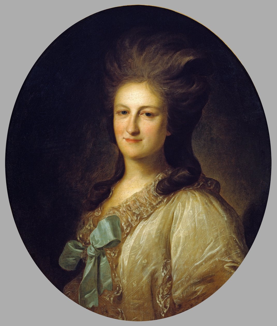 Portrait de V.E. Novosiltsova - Fedor Stepanovich Rokotov