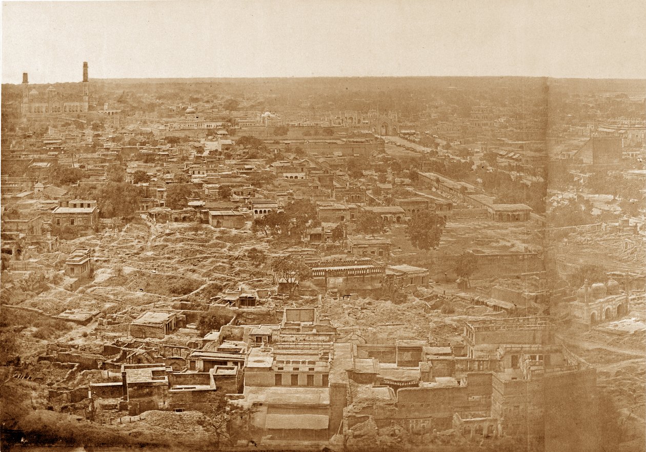 Panorama de MachiBoran, Lucknow - Felice Beato