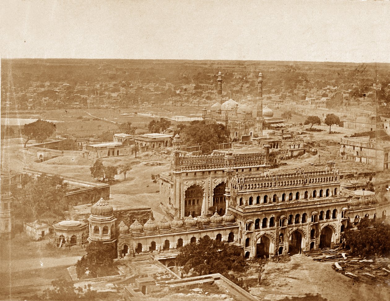 Panorama de MachiBoran, Lucknow - Felice Beato