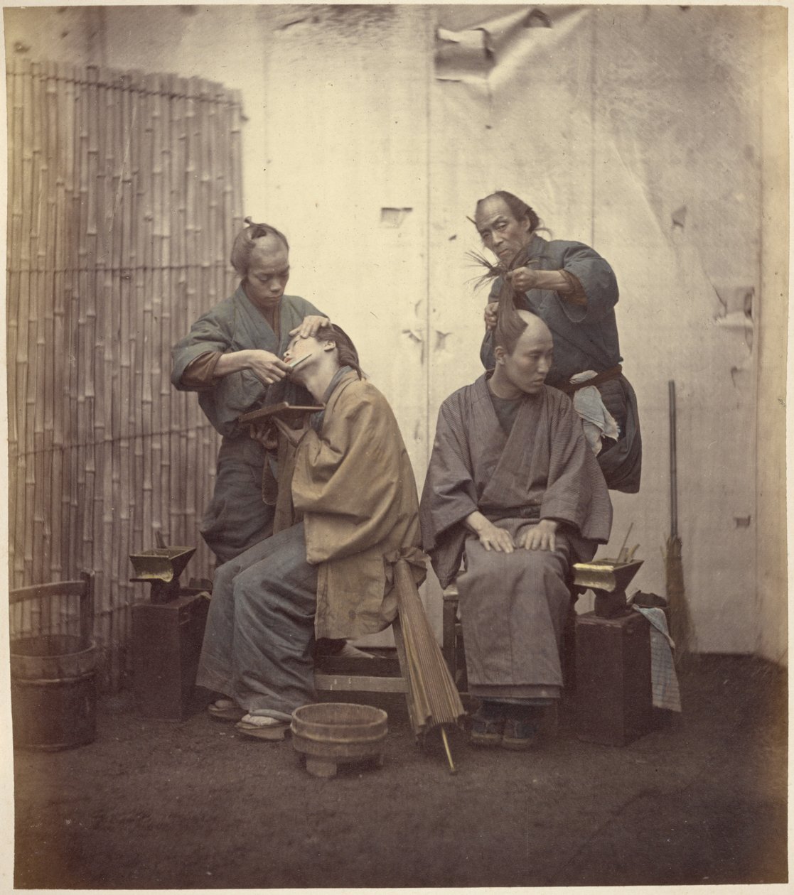 Barbers - Felice Beato