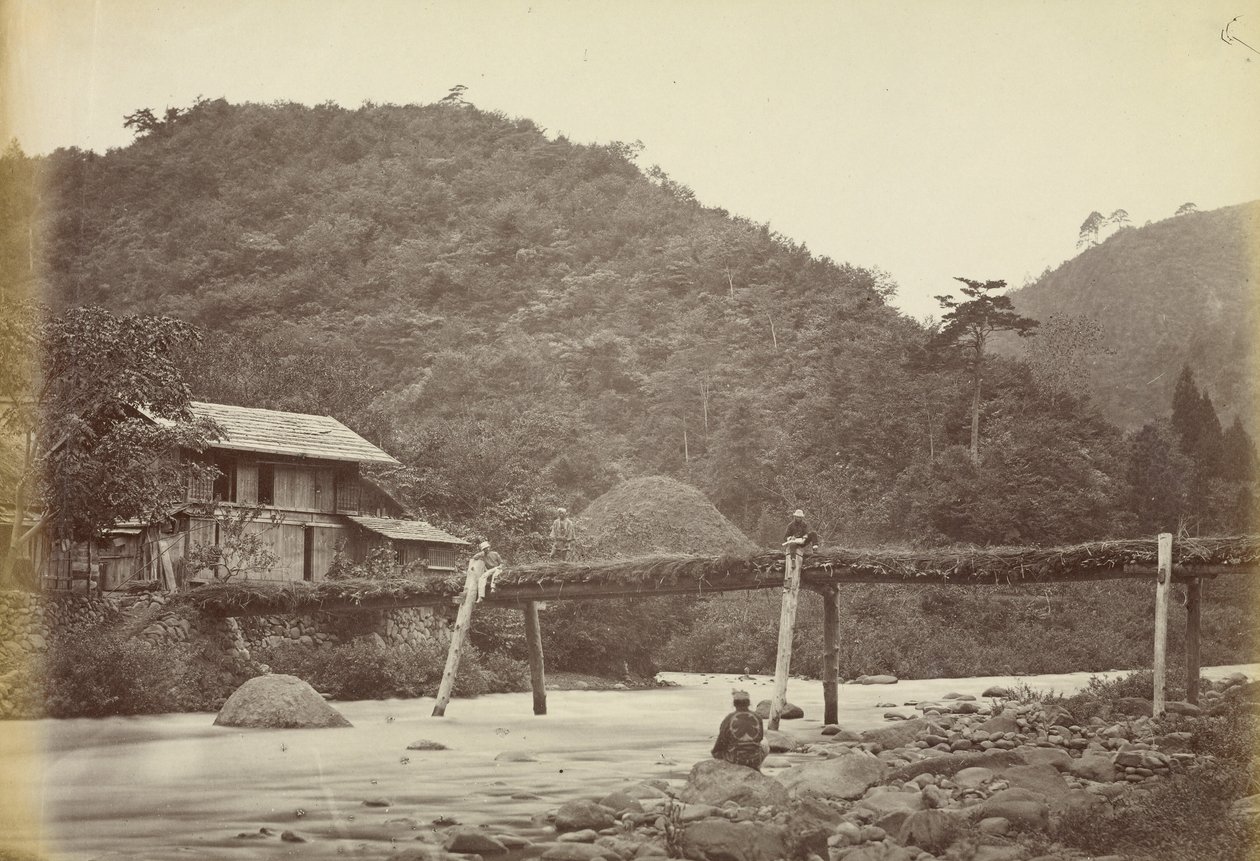 Pont de Mayonashi - Felice Beato