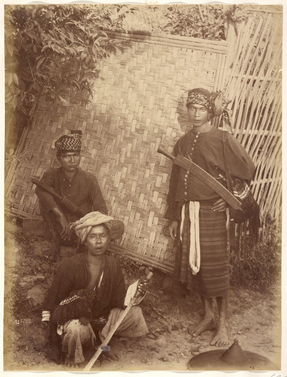 Groupe de Kachins - Felice Beato