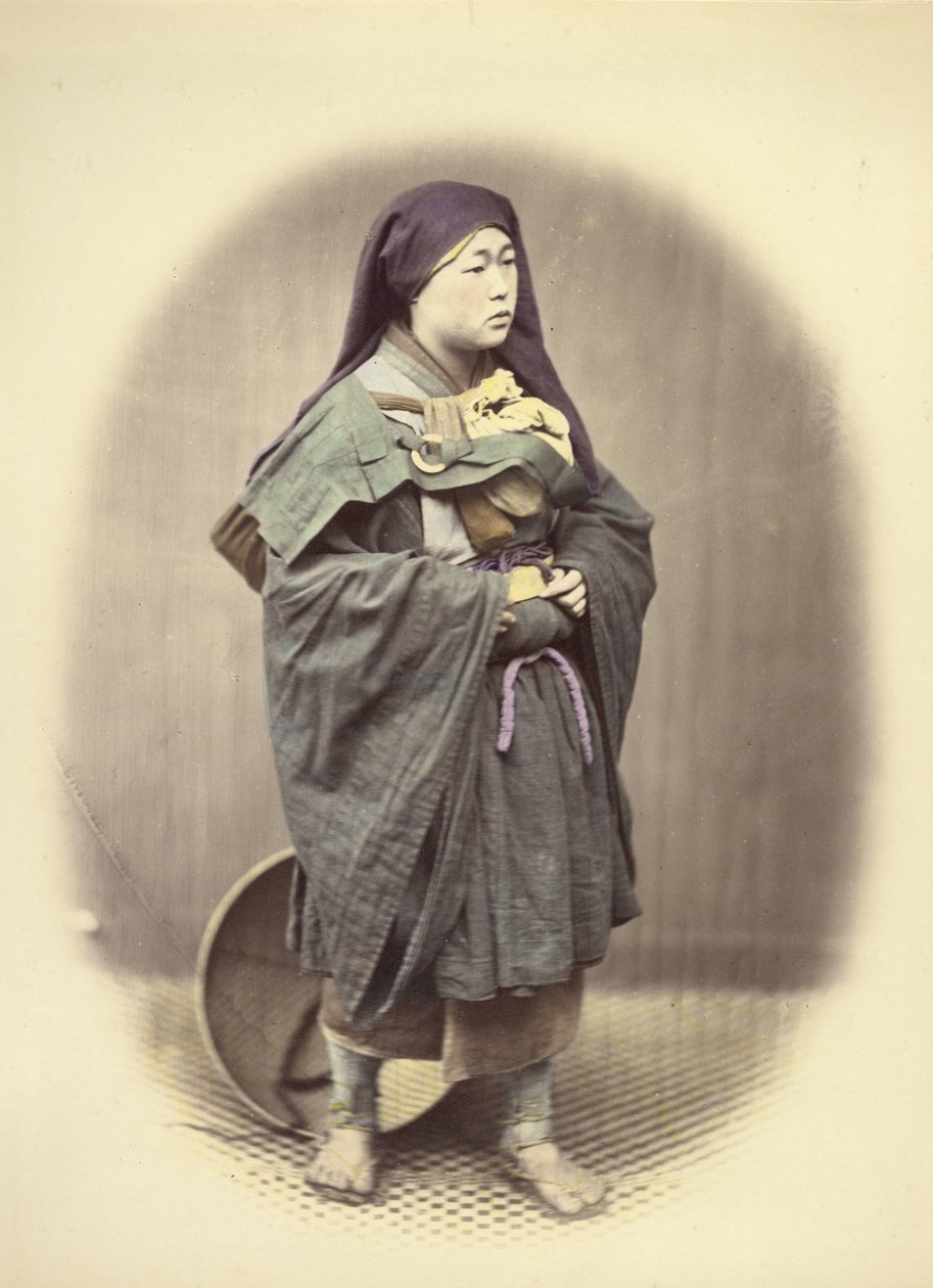 Nonne mendiante - Felice Beato