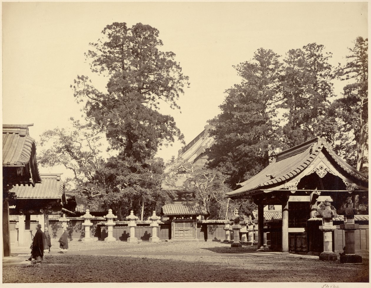 [Temple à Shiba] - Felice Beato