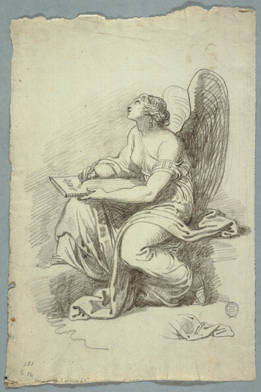 Mnémosyne, mère des Muses - Felice Giani