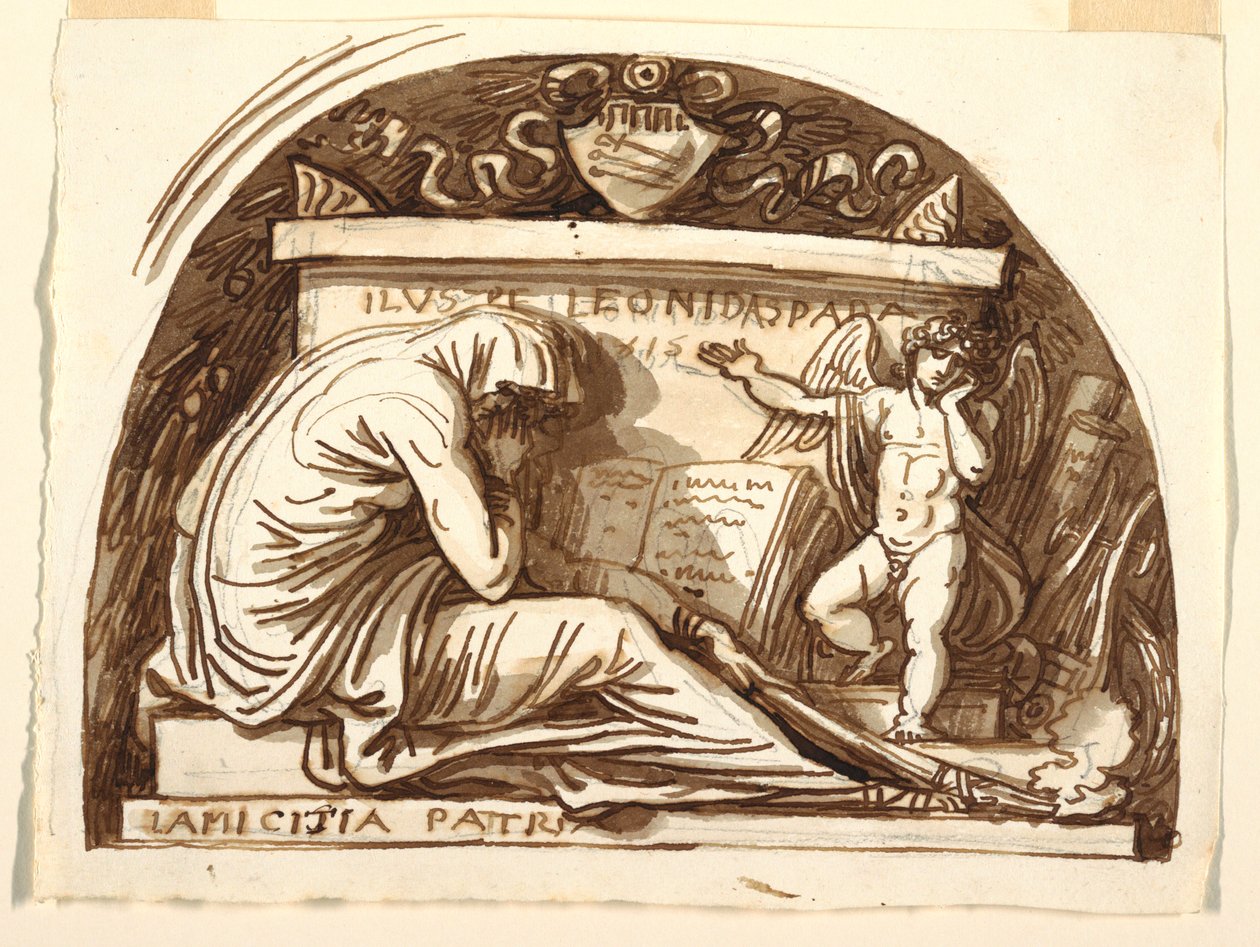 Monument sépulcral pour Leonida Spada - Felice Giani