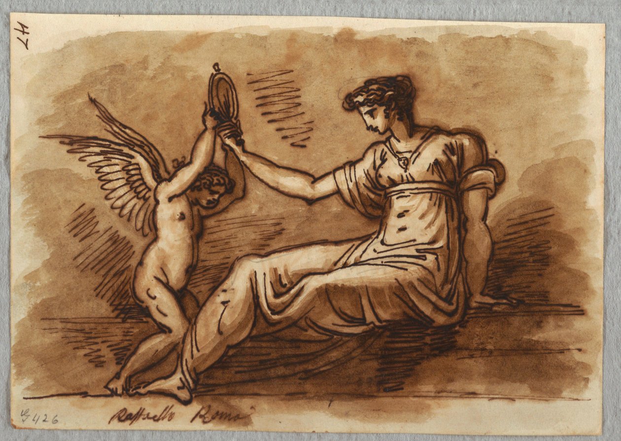 Vénus et Cupidon - Felice Giani
