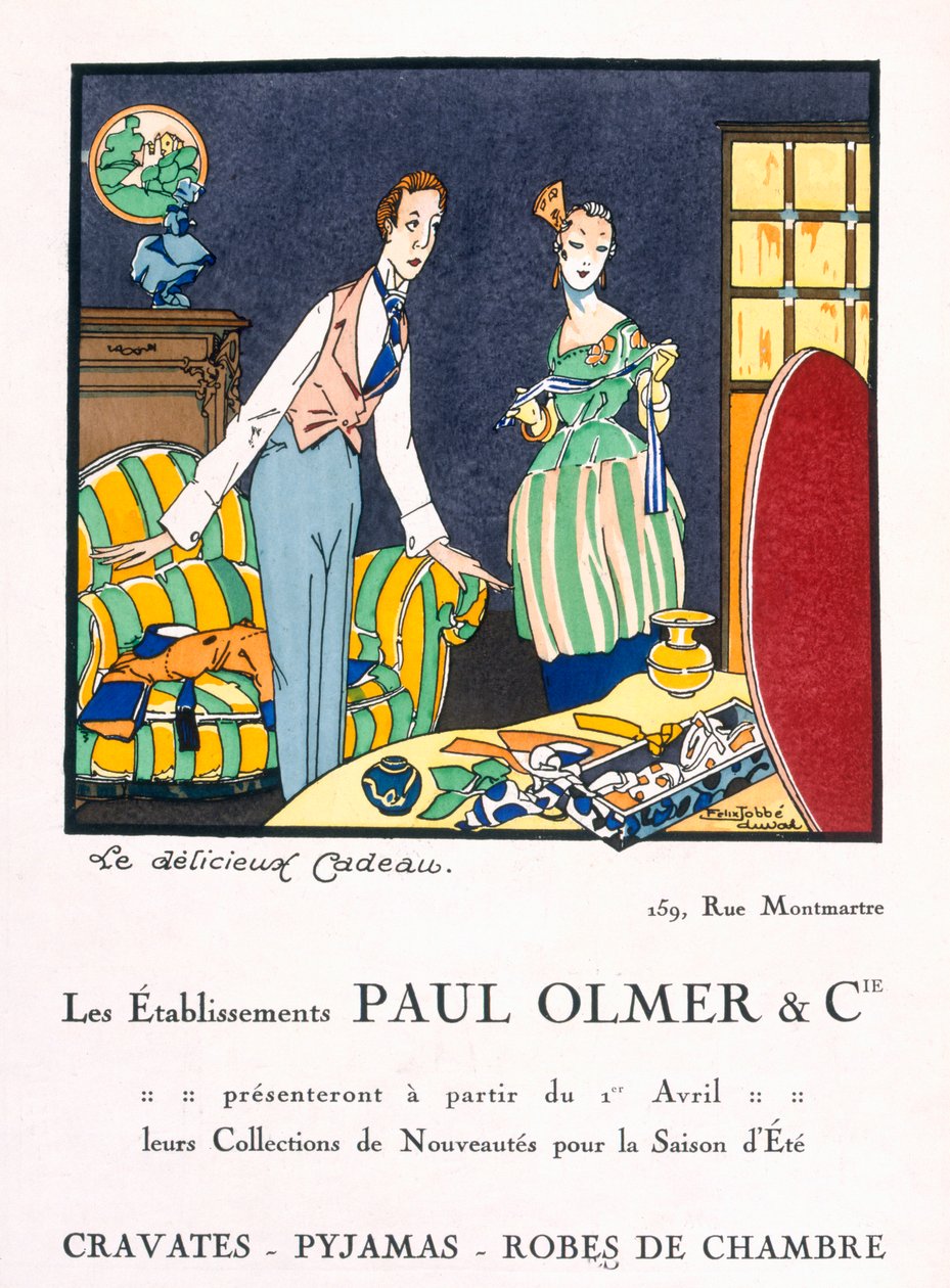 Publicité pour la collection d
