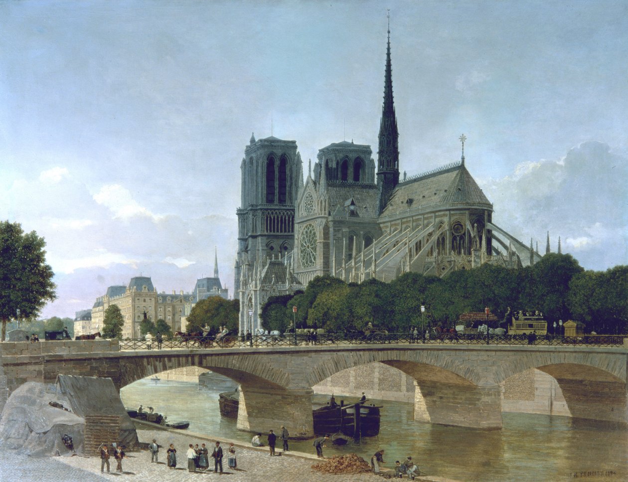 Notre-Dame, Paris, 1884 - Felix Benoist