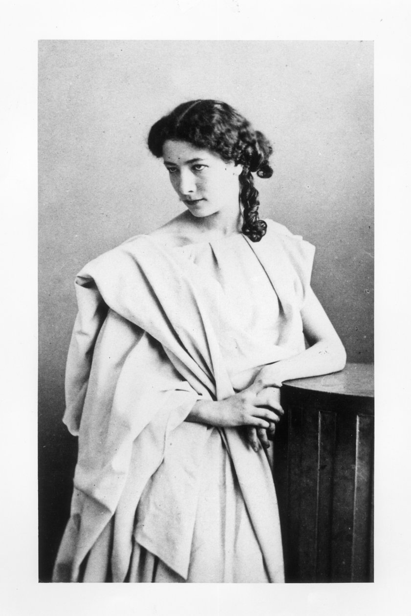 Sarah Bernhardt (1844-1923) dans le rôle de Junie dans 
