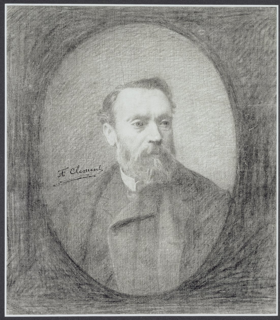 Autoportrait - Felix Auguste Clement