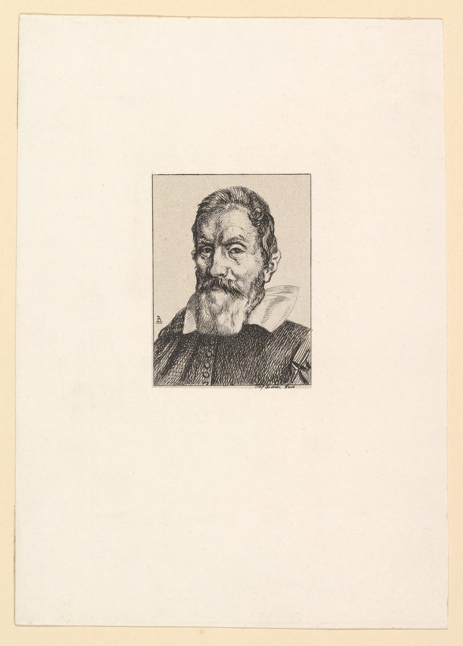 Galilée - Felix Bracquemond