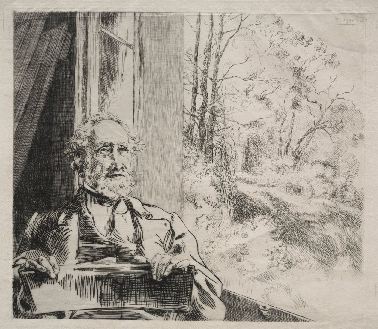 Meyer-Heine, vers 1872 - Felix Bracquemond