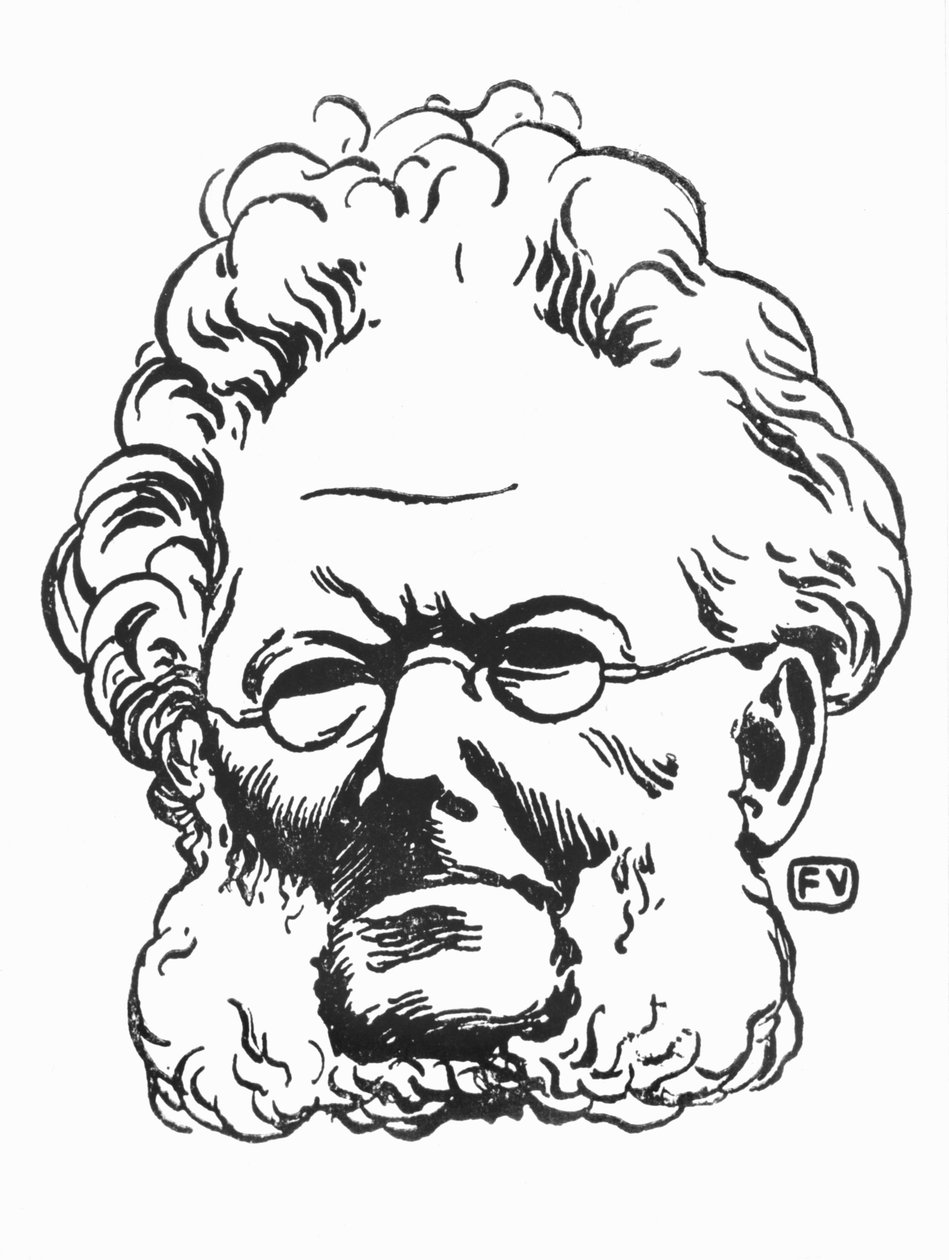 Henrik Ibsen (1828-1906) - Felix Edouard Vallotton