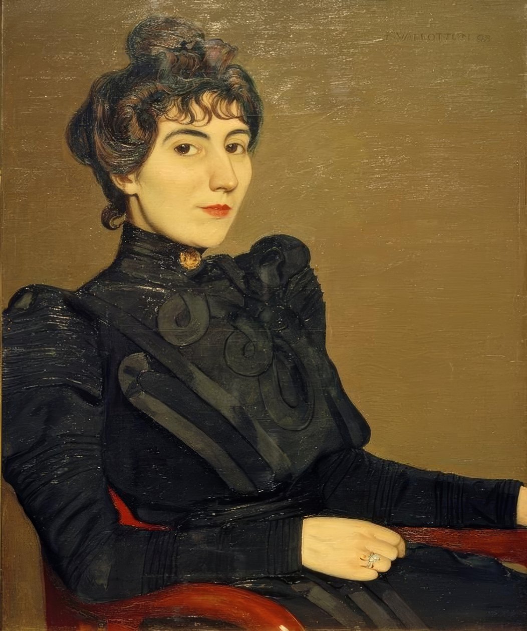 Marthe Mellot - Felix Edouard Vallotton