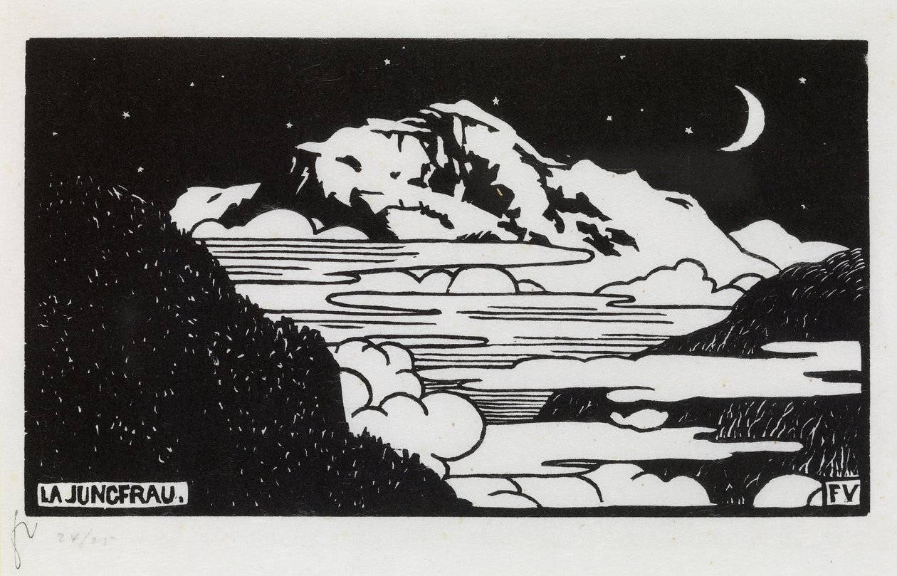 La Jungfrau, 1892 - Felix Edouard Vallotton