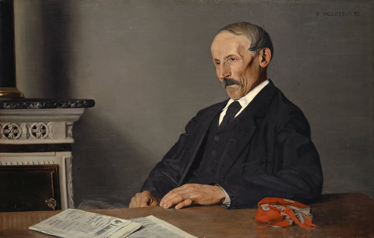 Le Vieux Concierge - Felix Edouard Vallotton