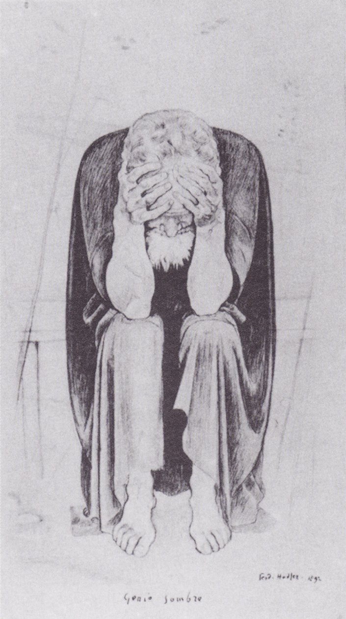 Génie sombre - Ferdinand Hodler