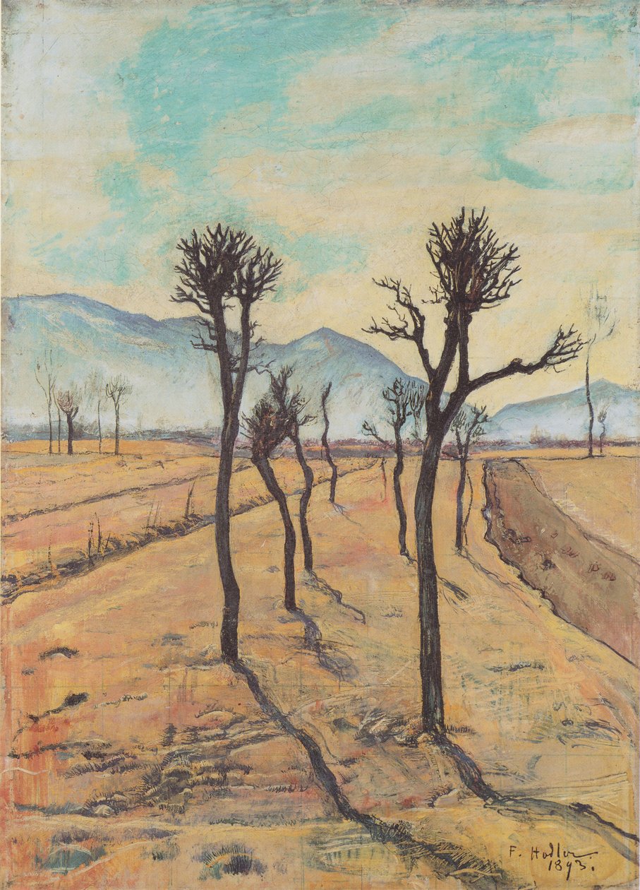 Arbres nus au Tessin - Ferdinand Hodler