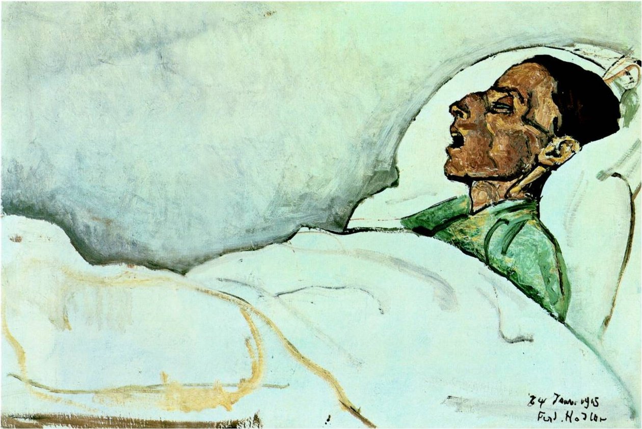 Valentine Gode-Darel un jour avant sa mort - Ferdinand Hodler