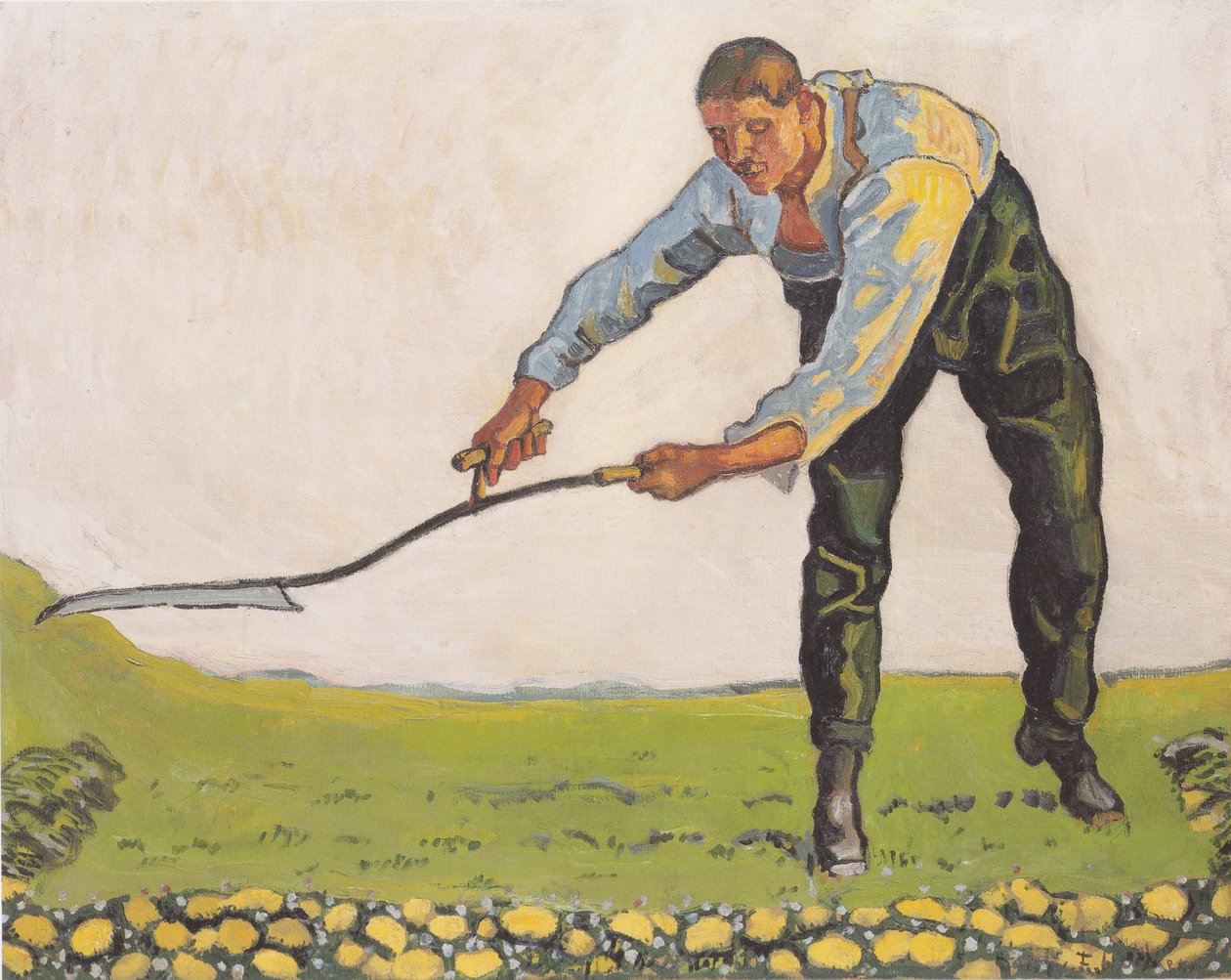 Le faucheur - Ferdinand Hodler