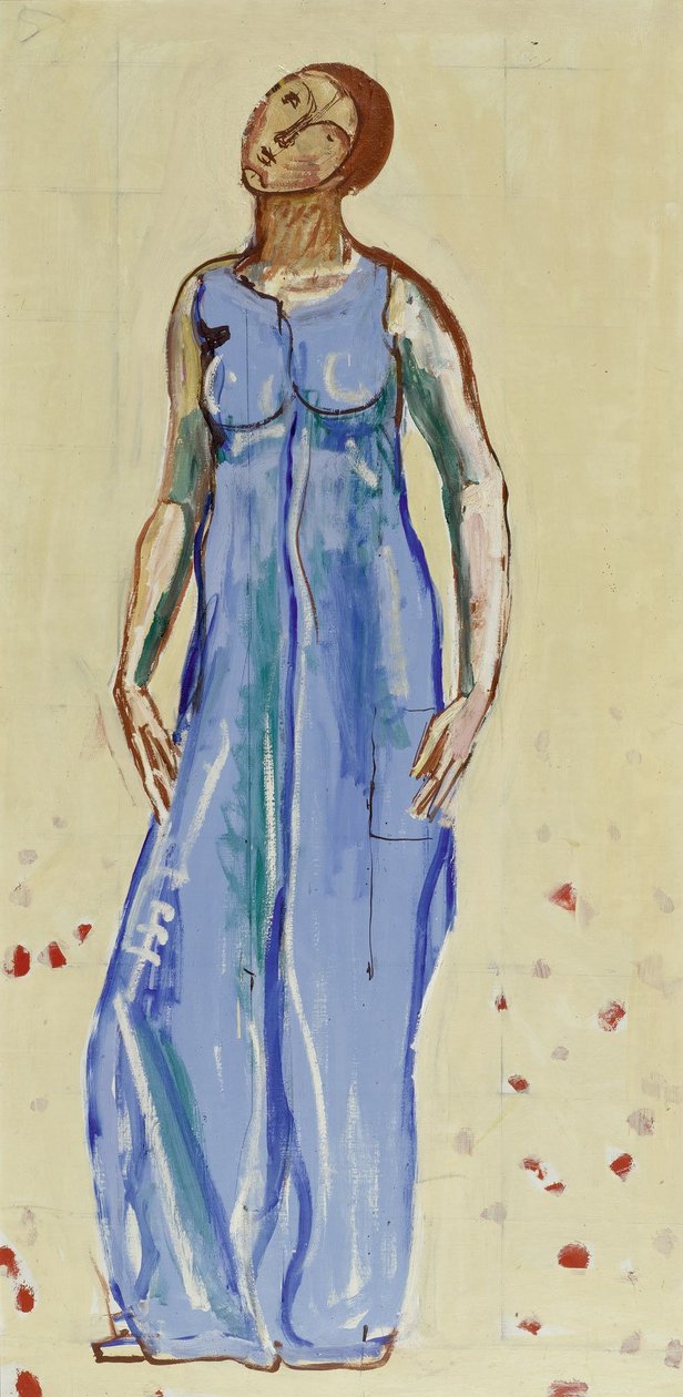Femme regardant l