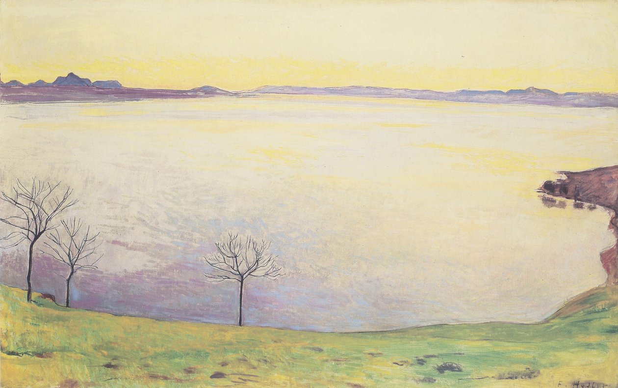 Lac Léman vu de Chexbres - Ferdinand Hodler