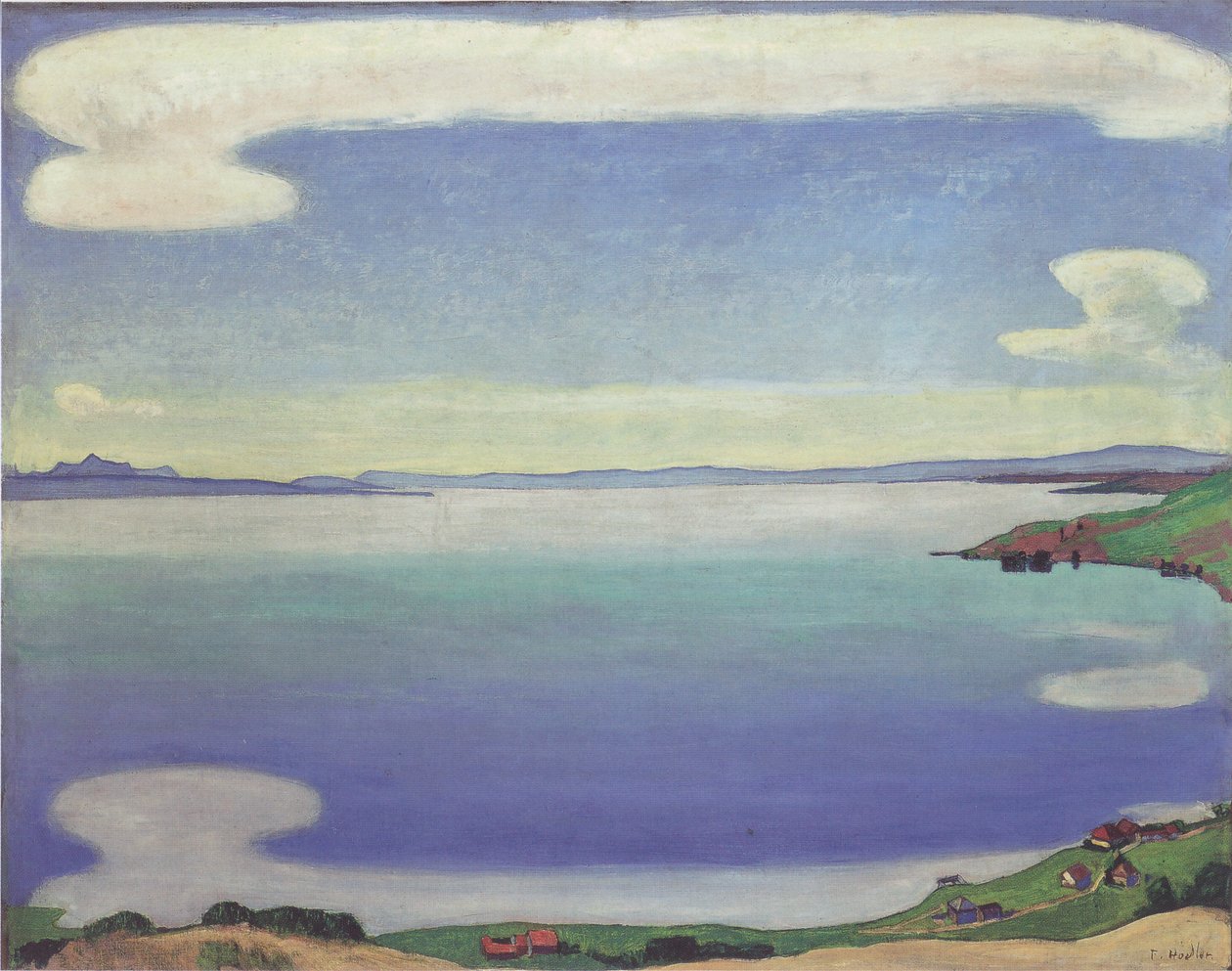 Lac Léman vu de Chexbres - Ferdinand Hodler