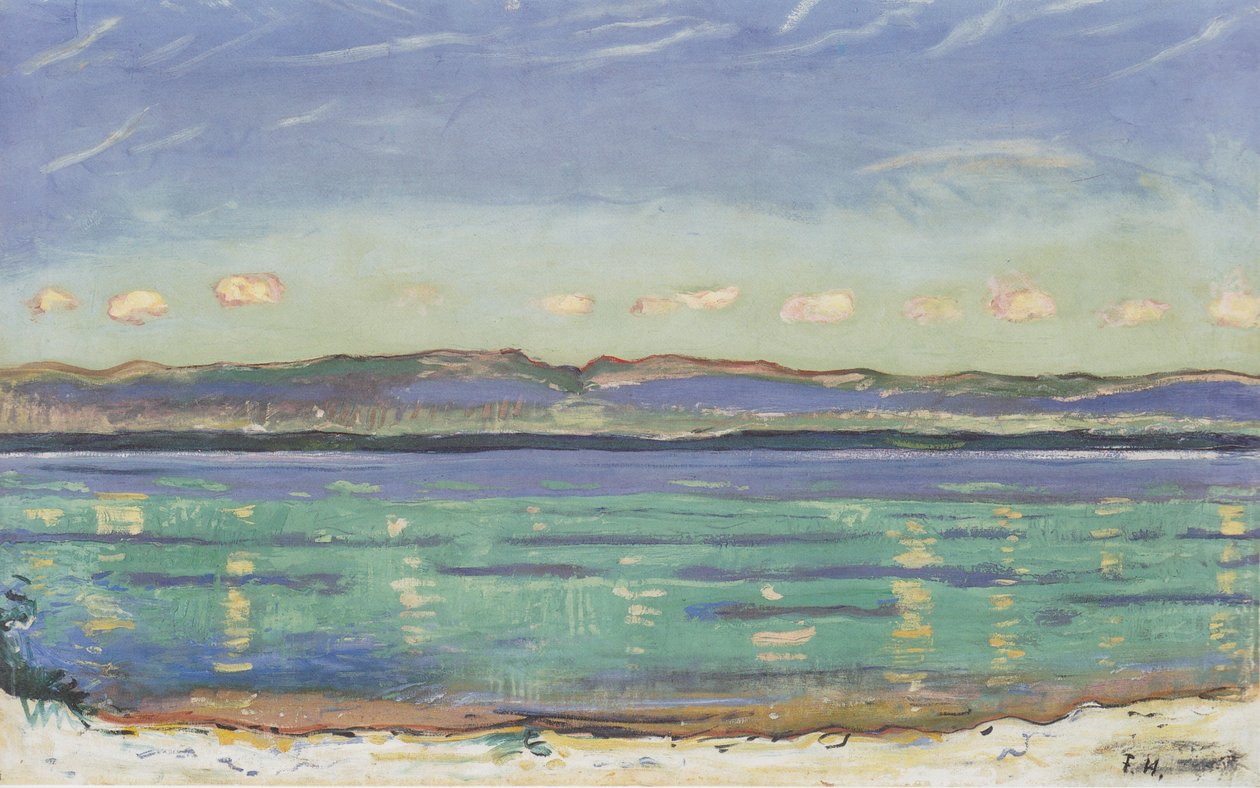 Rythme des formes paysagères - Ferdinand Hodler