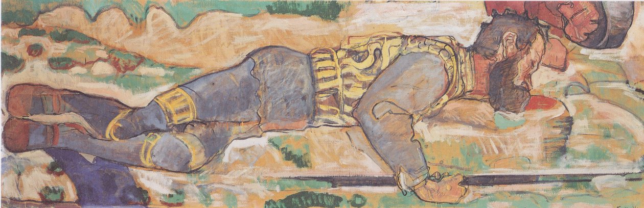 Guerrier mourant - Ferdinand Hodler