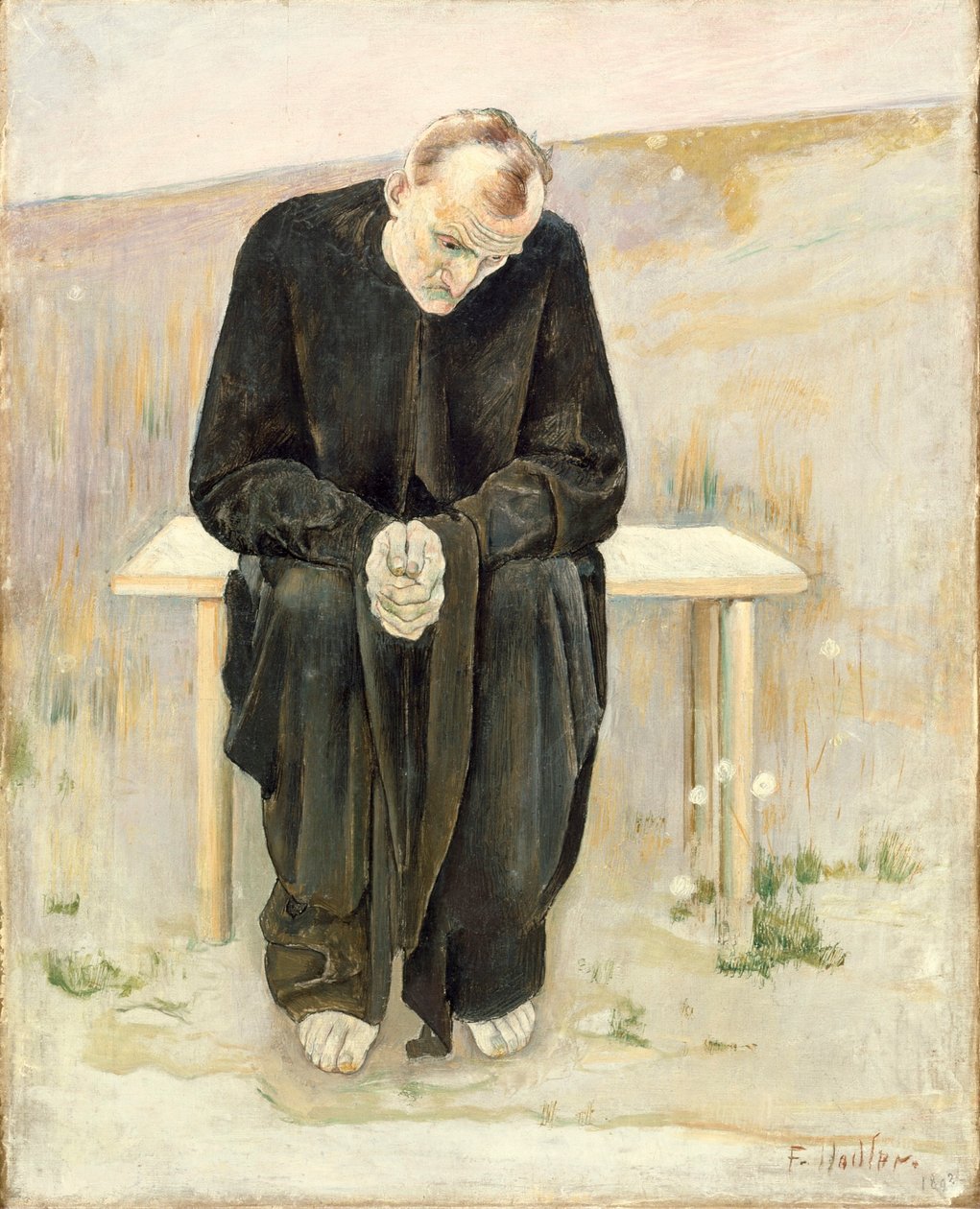 Le désillusionné - Ferdinand Hodler