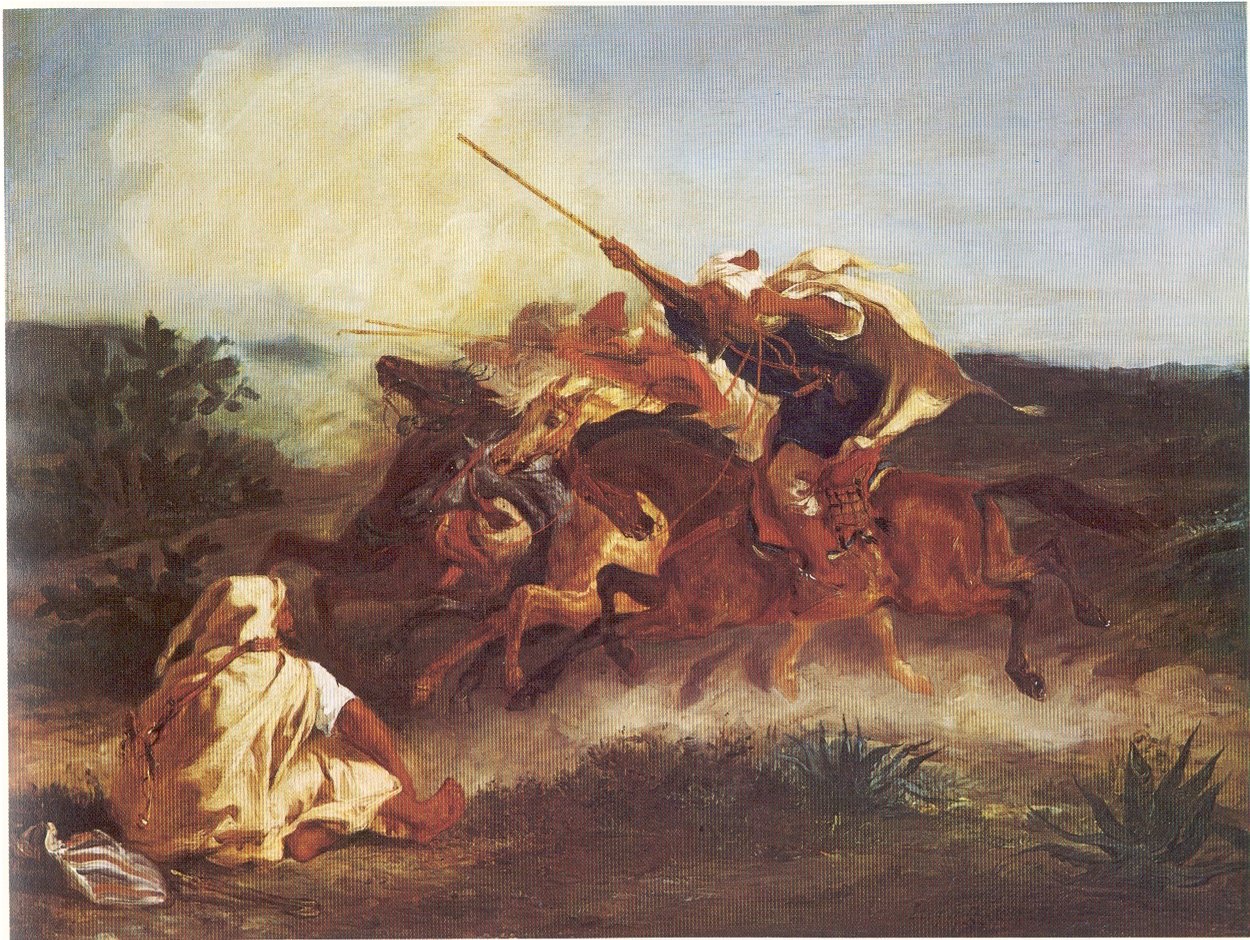 Fantasia arabe - Ferdinand Victor Eugene Delacroix