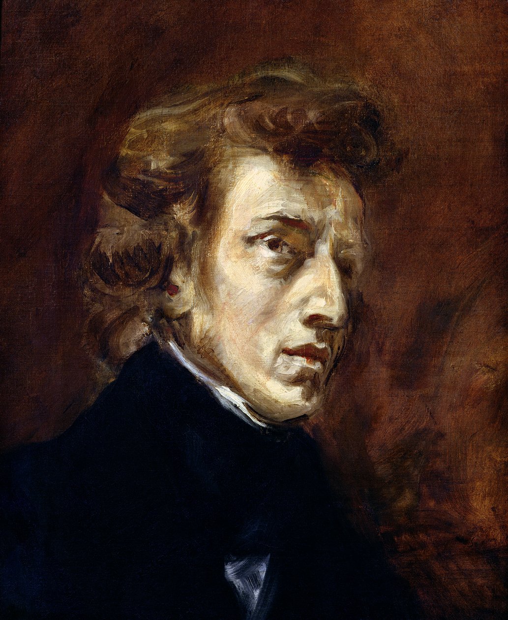Frédéric Chopin (1810-49) 1838 - Ferdinand Victor Eugene Delacroix