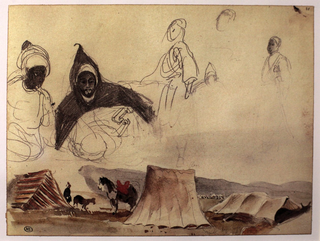 Maroc - Ferdinand Victor Eugene Delacroix