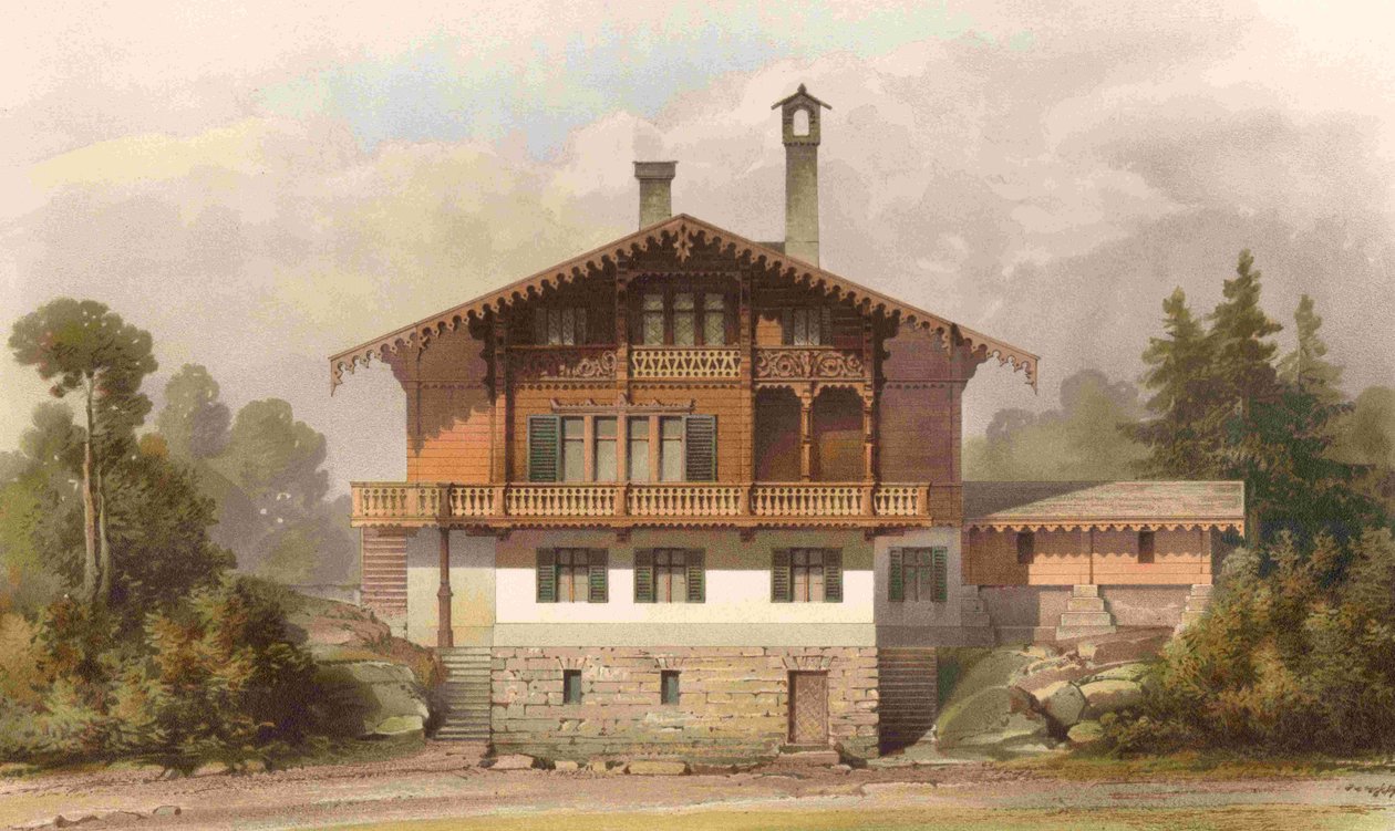 Berlin, Klein Glienicke, Maison Suisse 1 - Ferdinand von Arnim