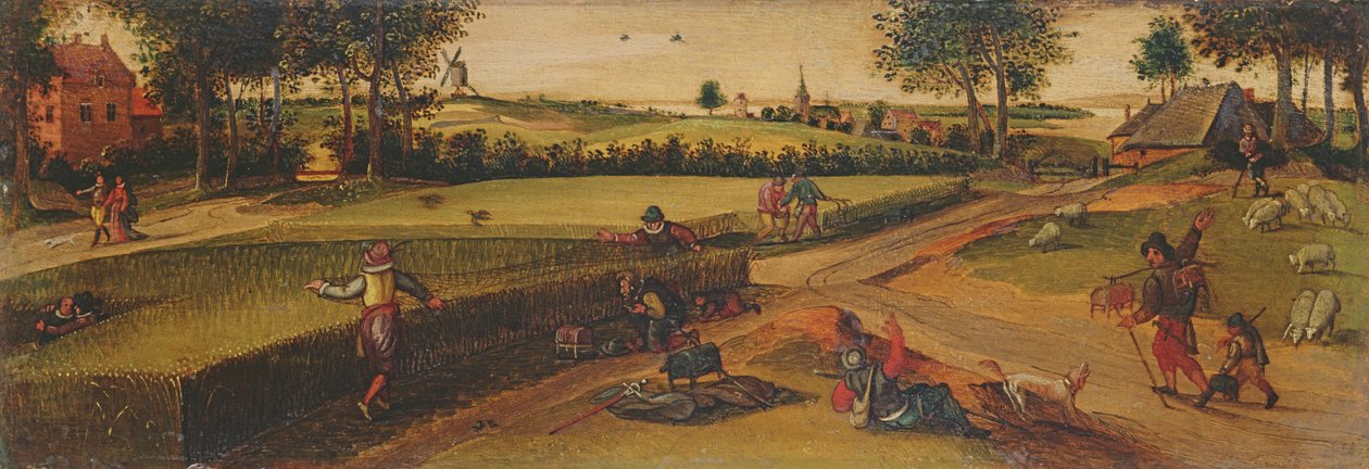 La moisson, 17ème siècle - Ferdinand Bol