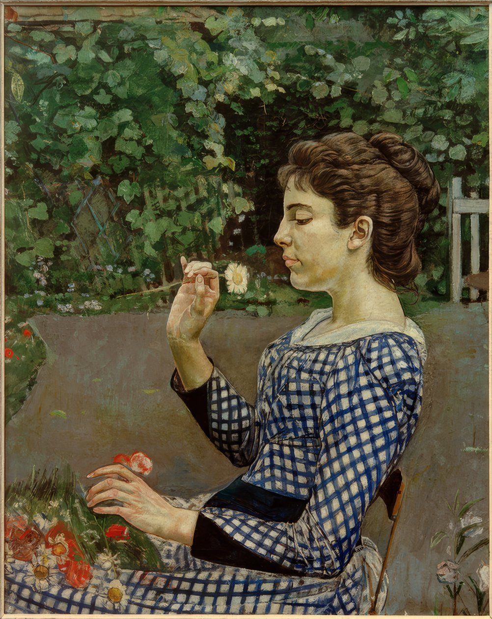 Portrait de Hélène Weiglé - Ferdinand Hodler