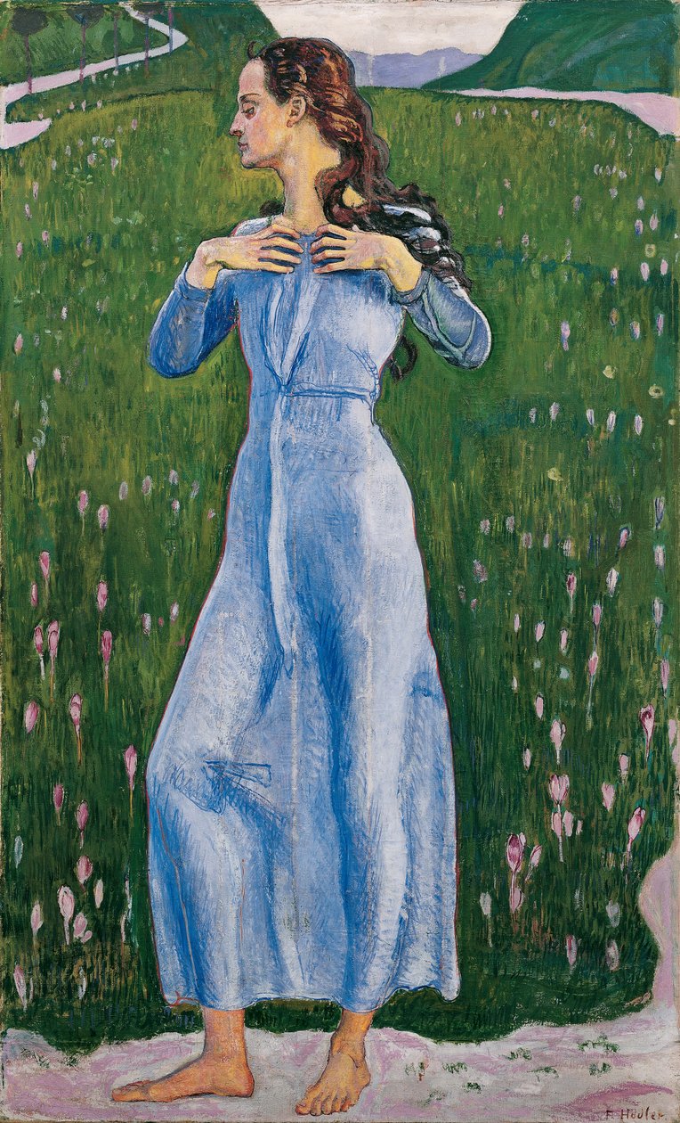 Émotion Ergriffenheit, 1900 - Ferdinand Hodler