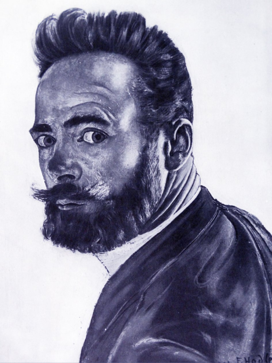 Autoportrait, 1891 - Ferdinand Hodler
