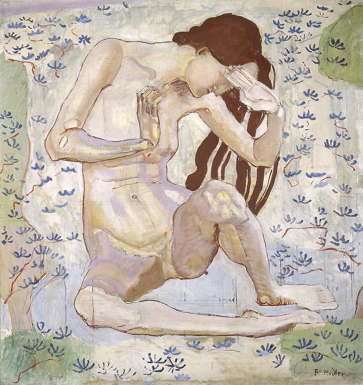Étude pour Le Jour - Ferdinand Hodler
