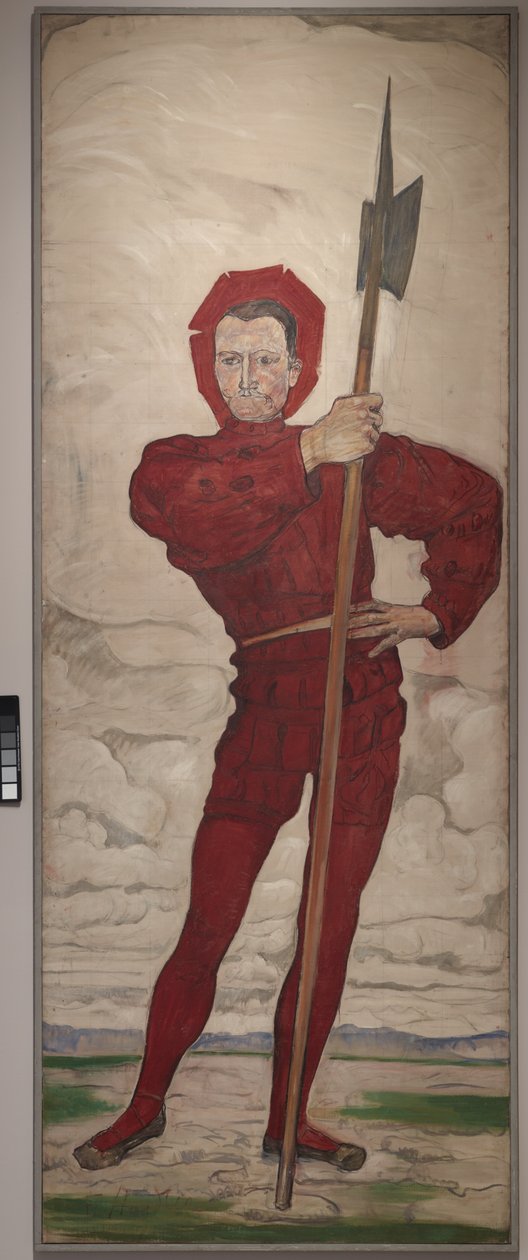 Le hallebardier - Ferdinand Hodler