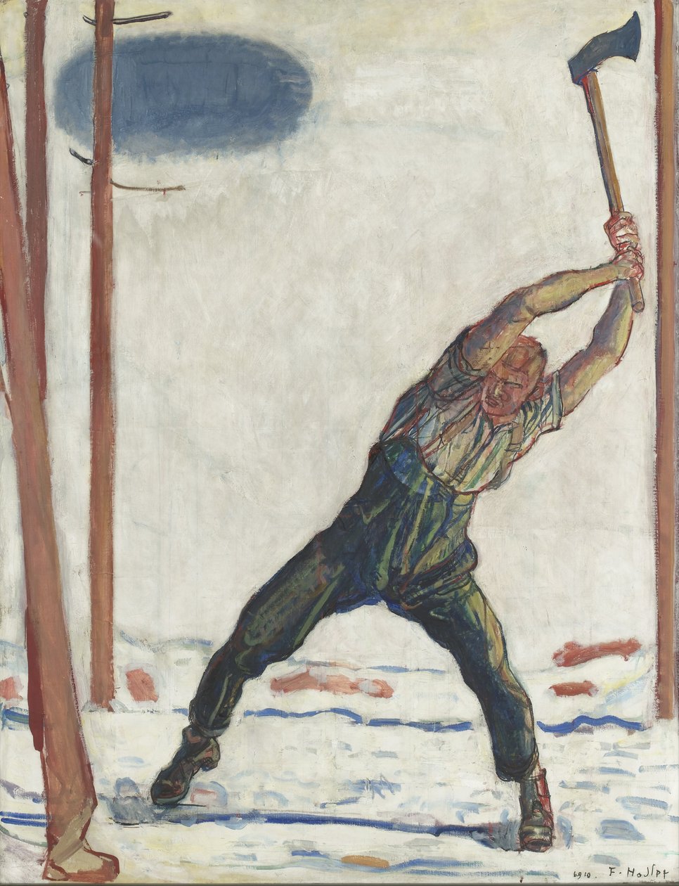 Le Bûcheron, 1910 - Ferdinand Hodler