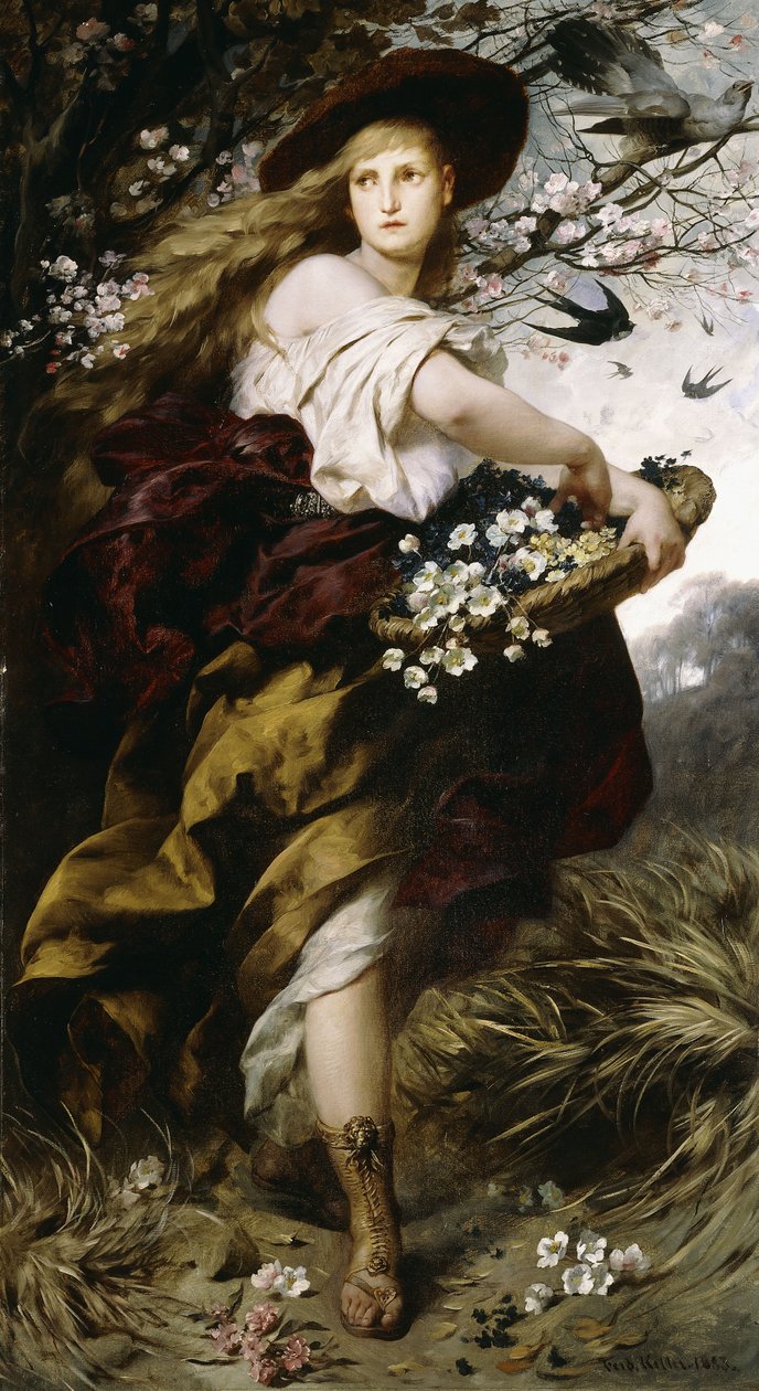 Flore, 1883 - Ferdinand Keller
