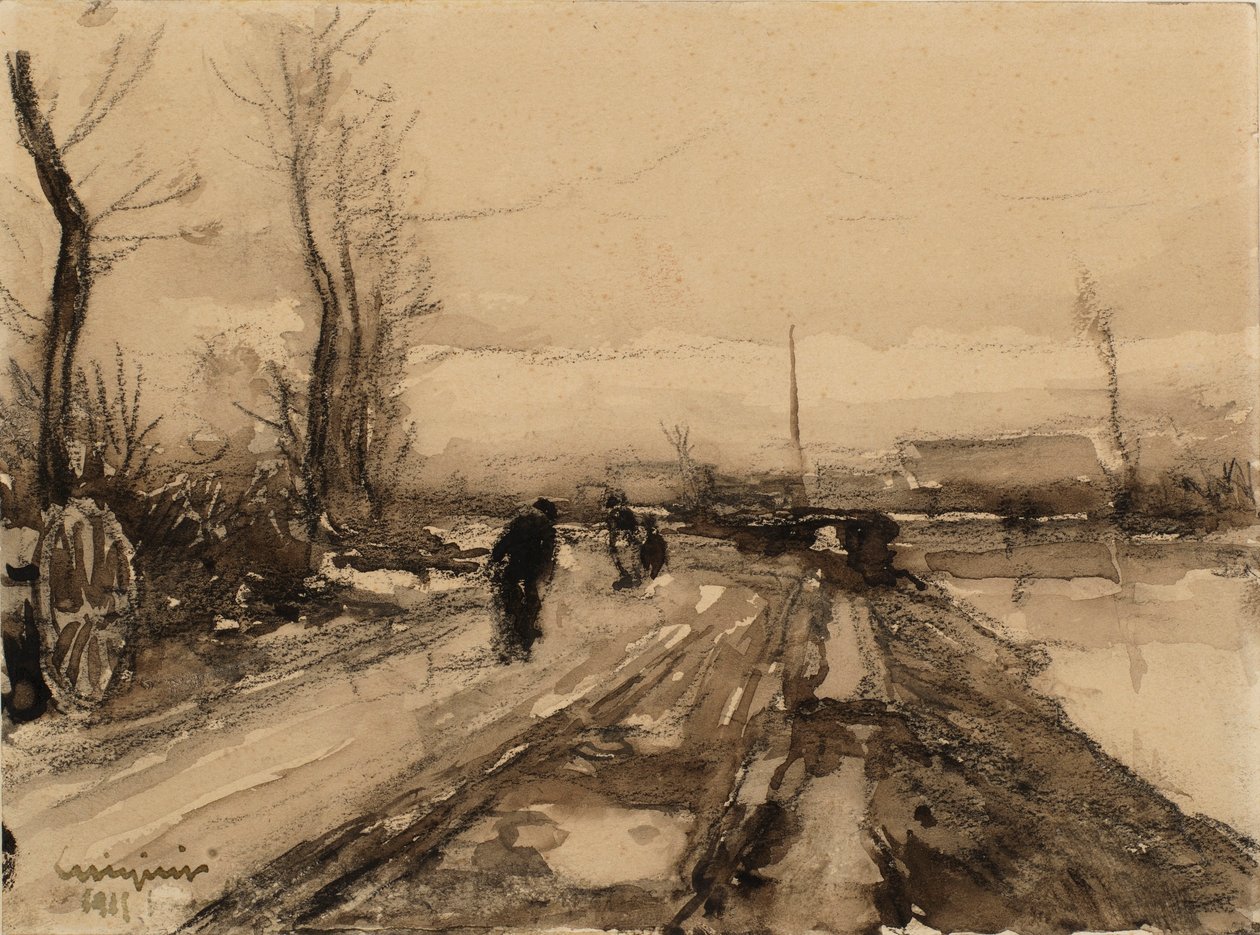 Paysage - Ferdinand Luigini