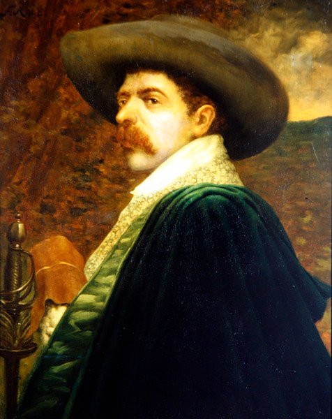 Un cavalier, vers 1875 - Ferdinand Roybet