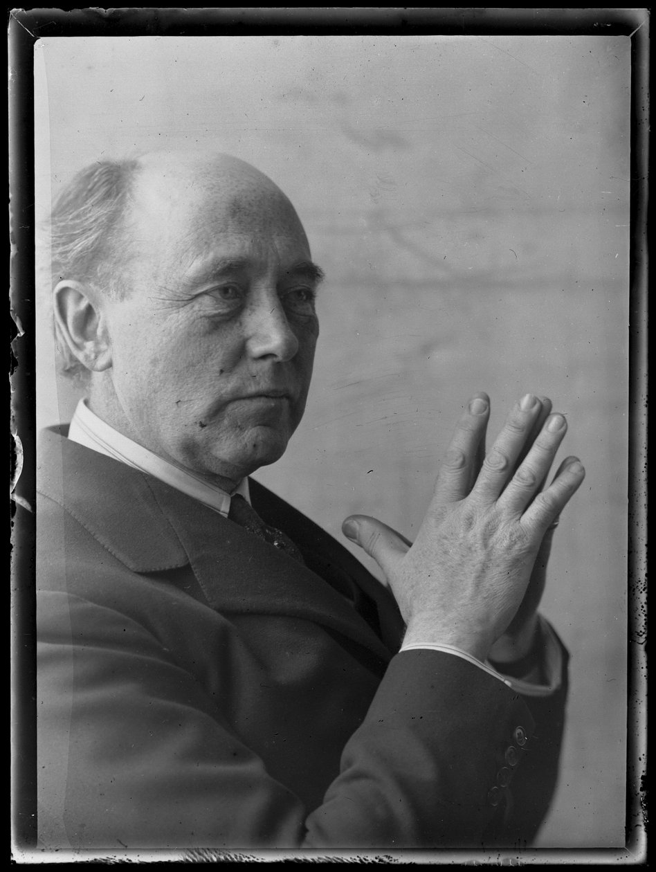 Portrait de Felix Weingartner (1863-1942) - Ferdinand Schmutzer