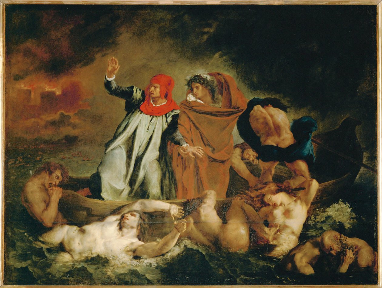 Dante et Virgile ... - Ferdinand Victor Eugene Delacroix