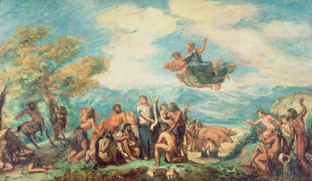 Image inconnue - Ferdinand Victor Eugene Delacroix