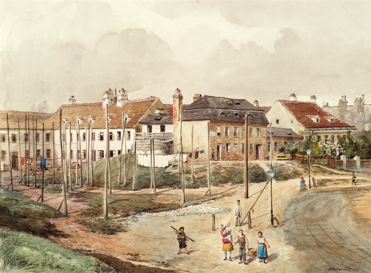 Terrain à bâtir en banlieue - Ferdinand Weckbrodt